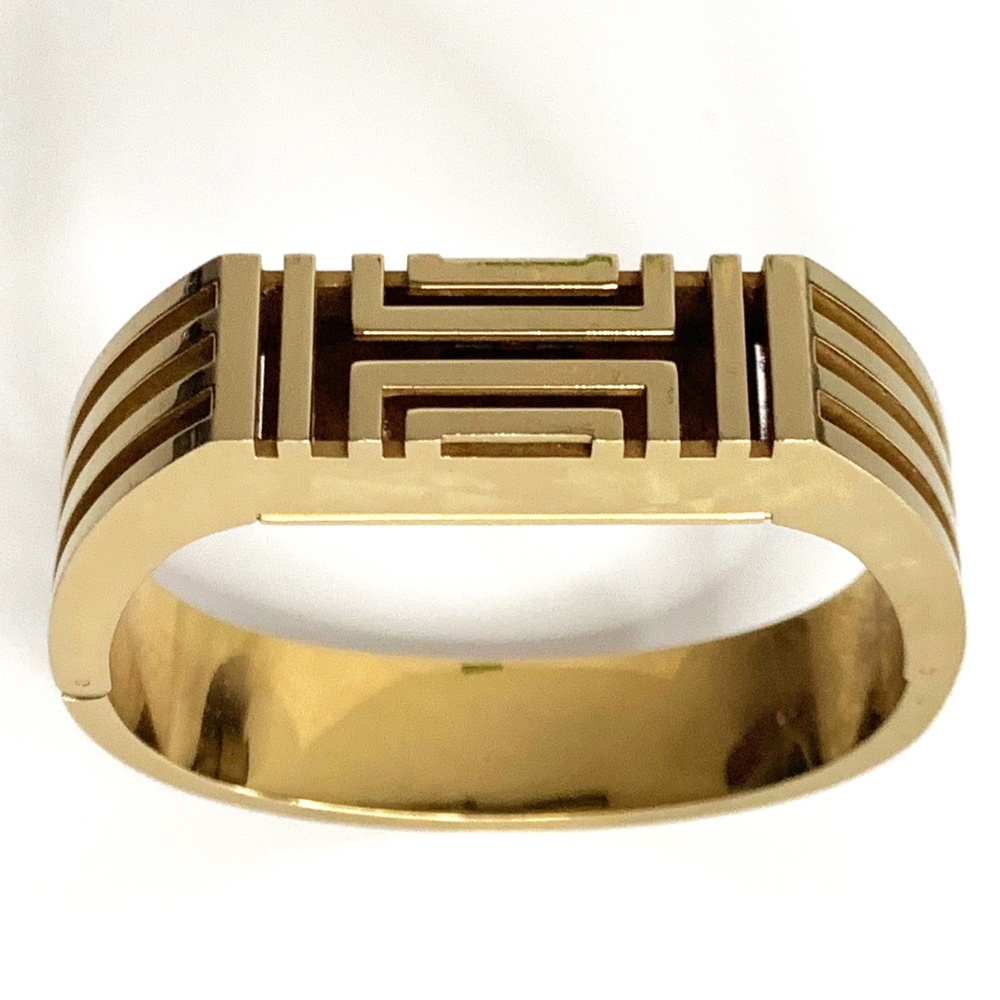 Tory Burch Fit Bit Gold Hinged Bracelet